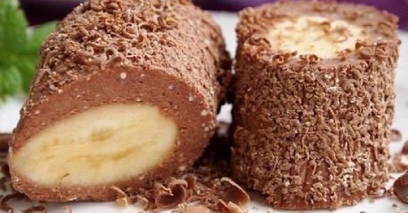 десерт с бананом