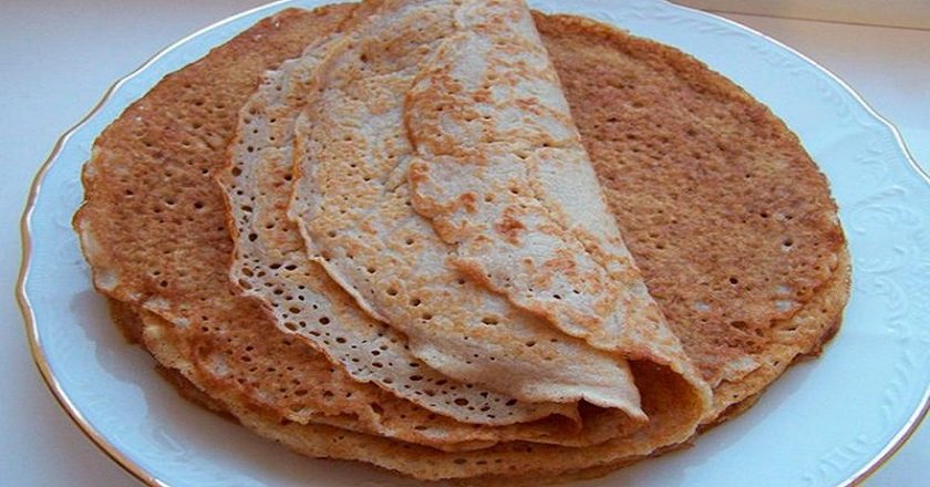 рецепт гречневых блинов