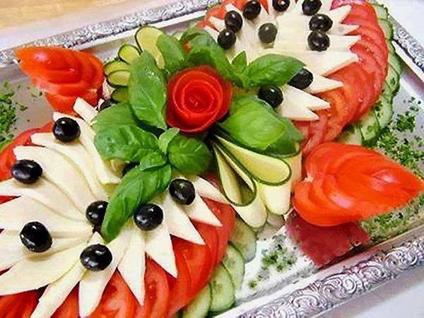 овощная нарезка овощная нарезка