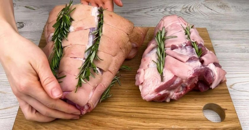 Как приготовить свиную рульку в духовке