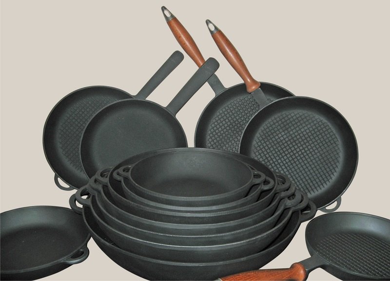 как хранить чугунную посуду