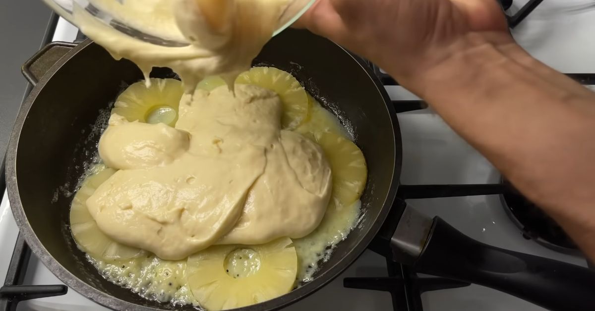 ананасовый пирог