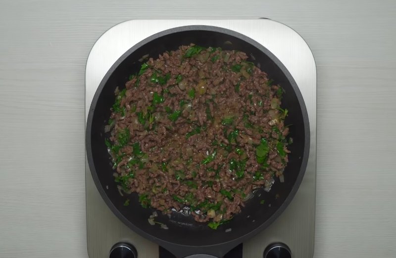 обжаренный фарш