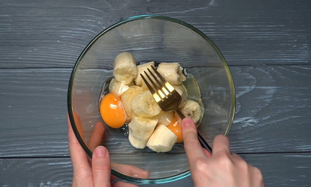 банановое пирожное без муки