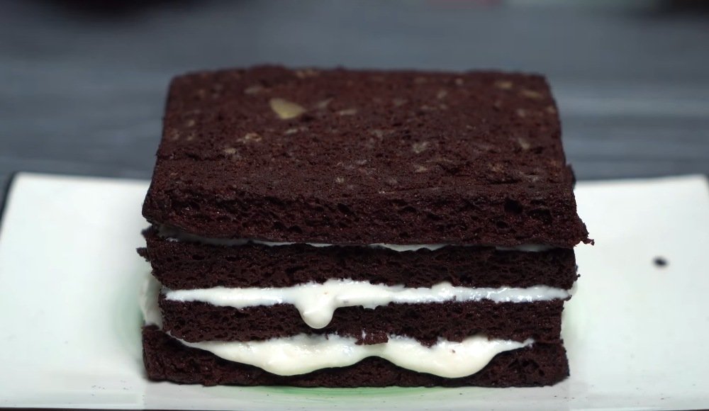 банановое пирожное без муки