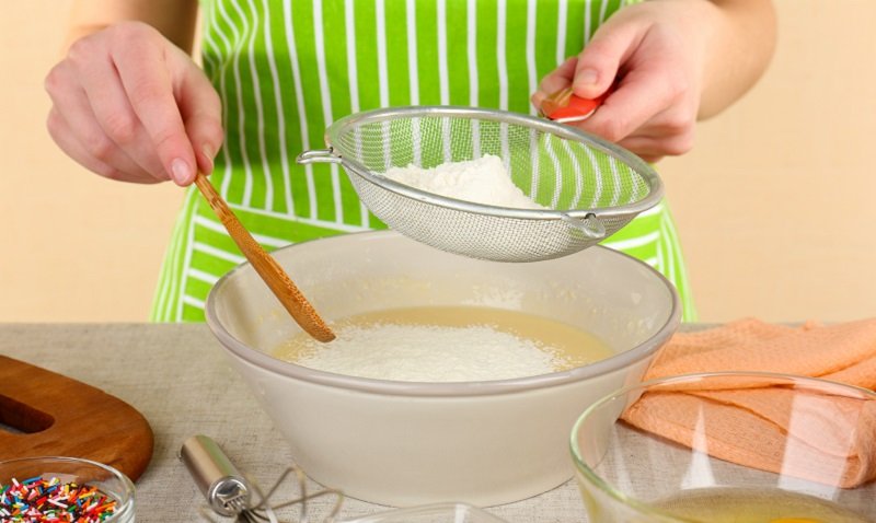 тесто на бисквит