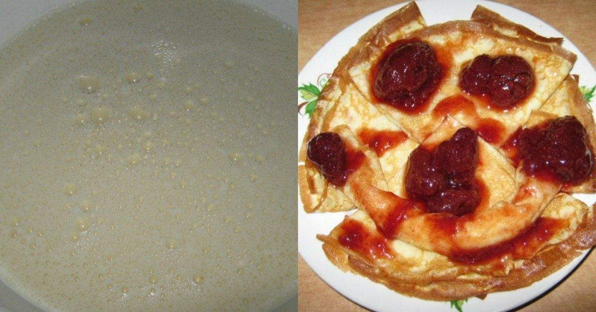 нежные блины