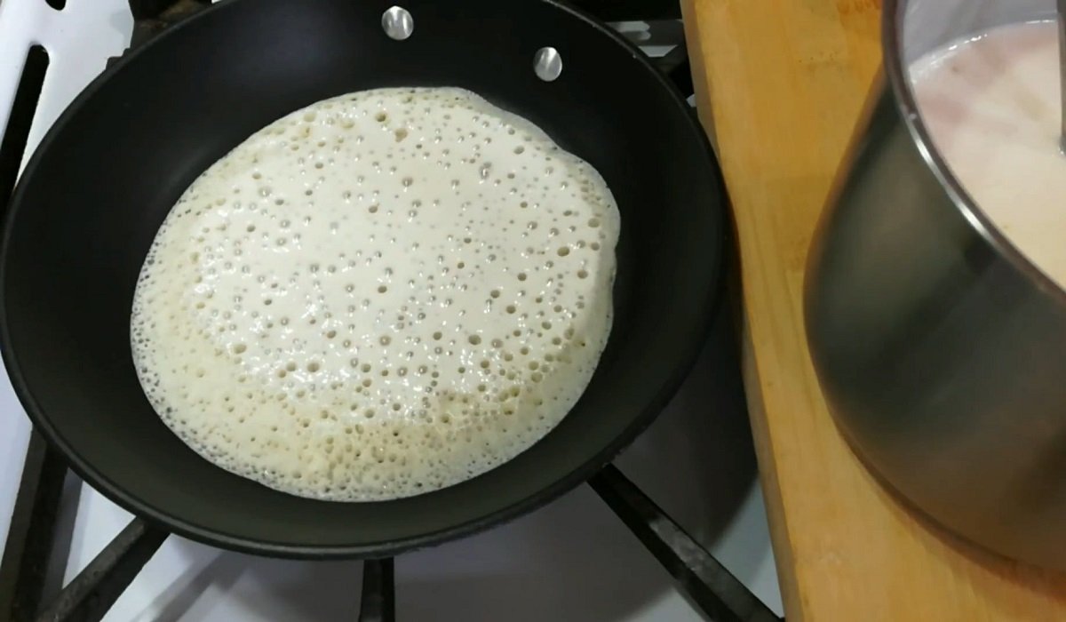 приготовление блинов