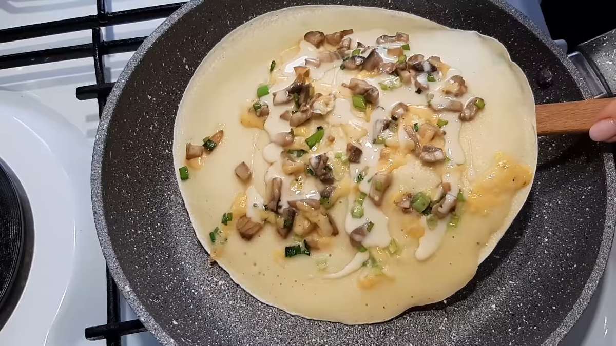 блины с припеком