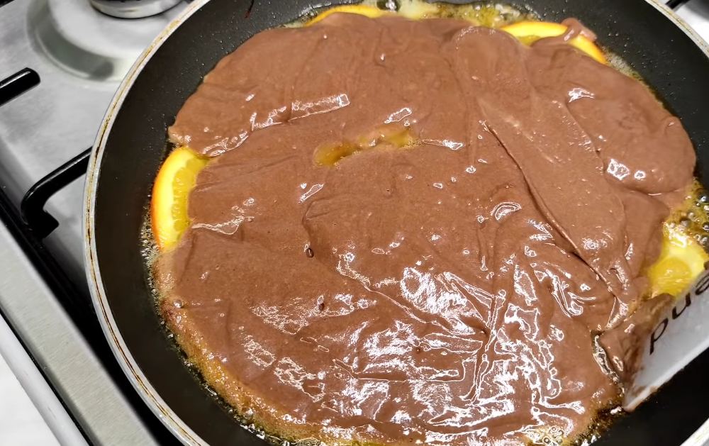 брауни с карамелизированными апельсинами рецепт