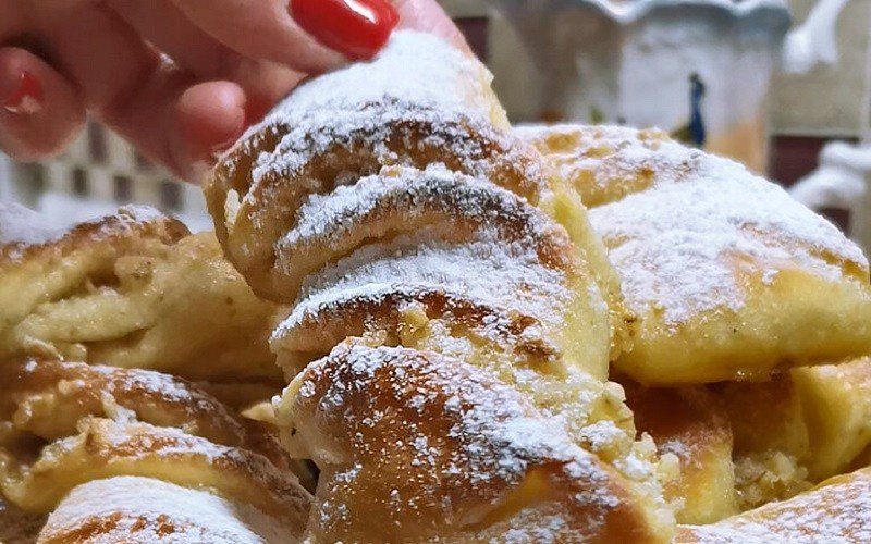 готовые булочки-плетенки