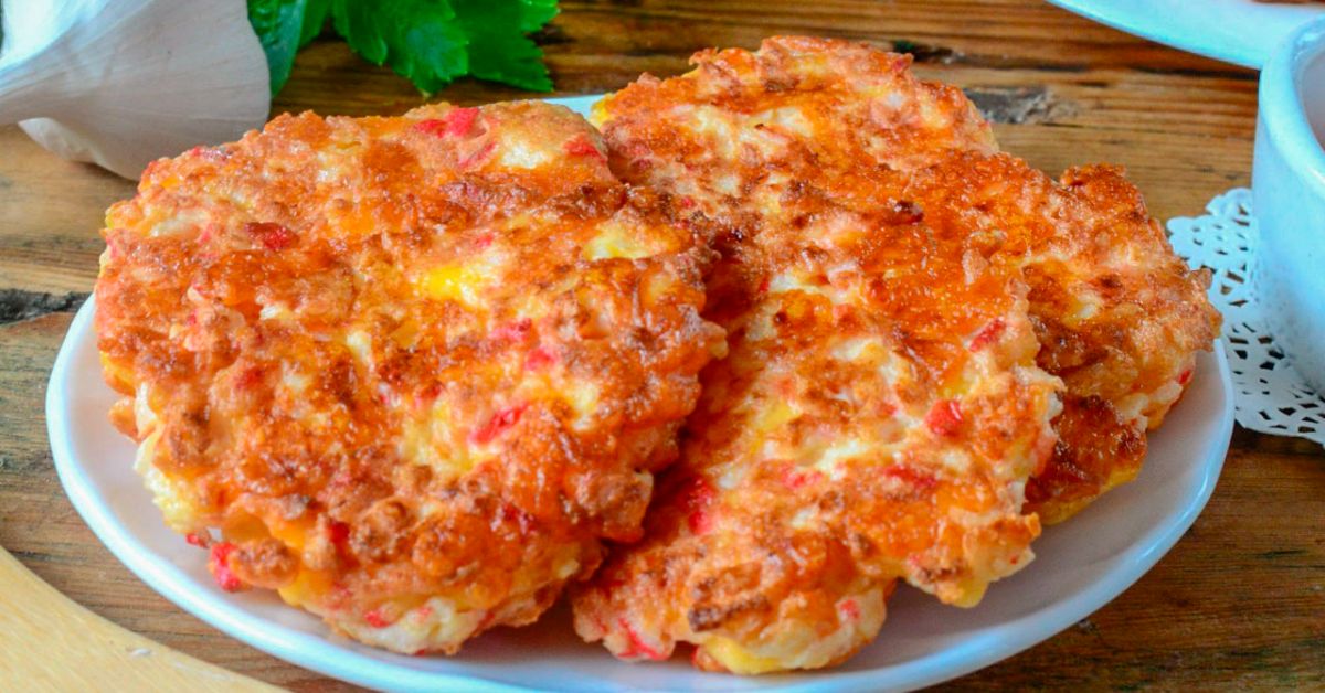 котлеты из крабовых палочек