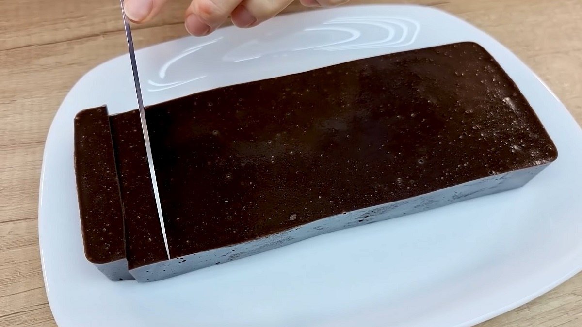 нарезание десерта