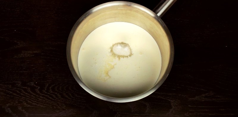 десерт из ряженки и цикория