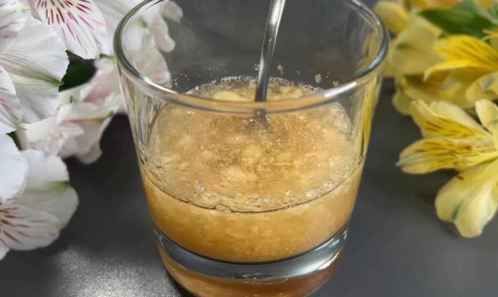 желатин с водой