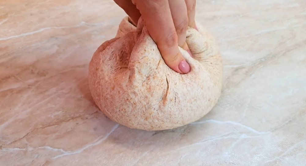 домашний хлеб в рукаве
