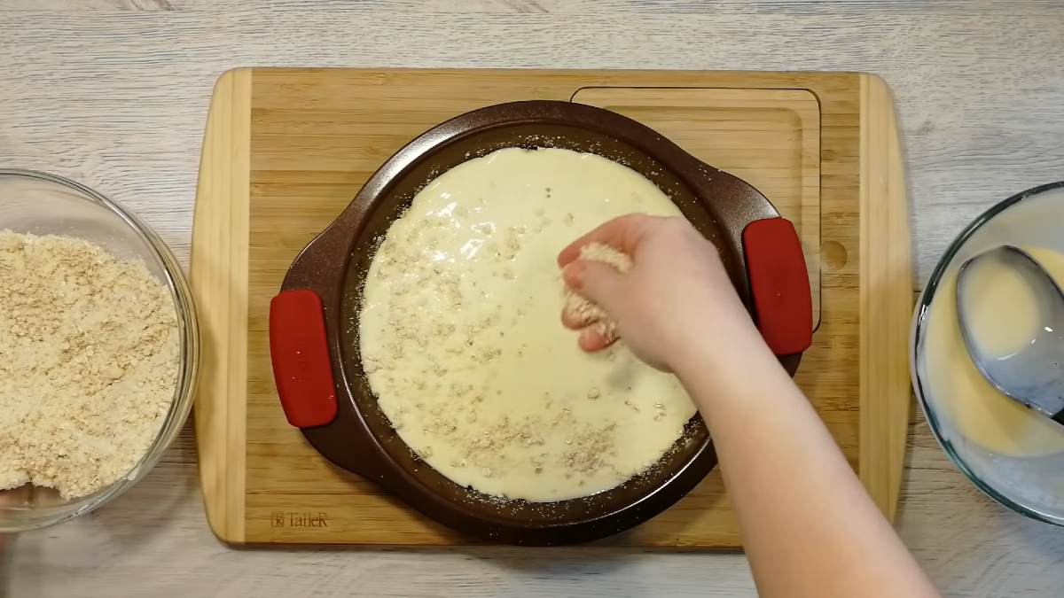 насыпной пирог