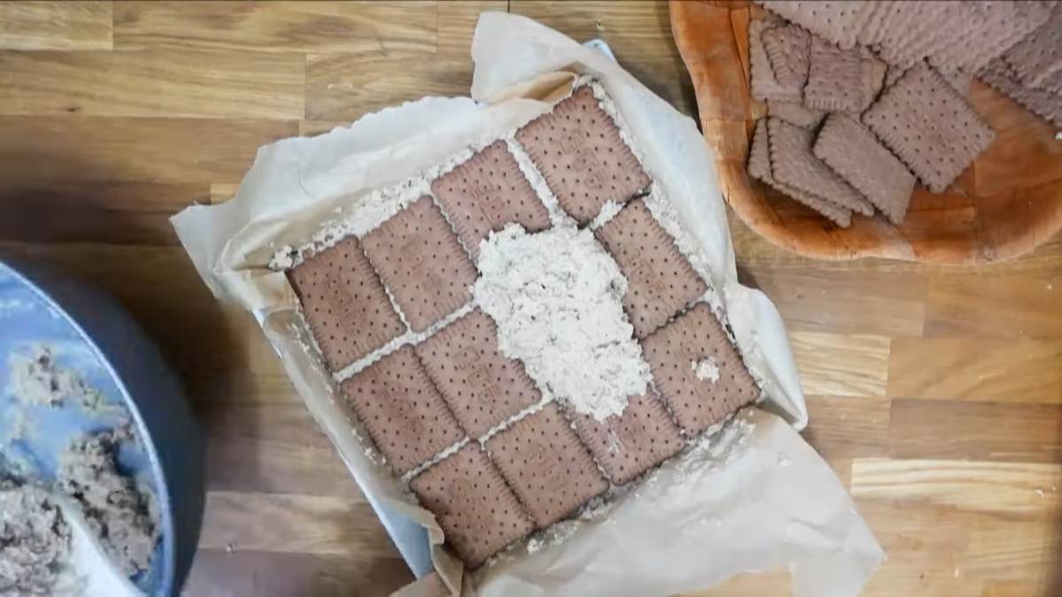 торт без выпечки