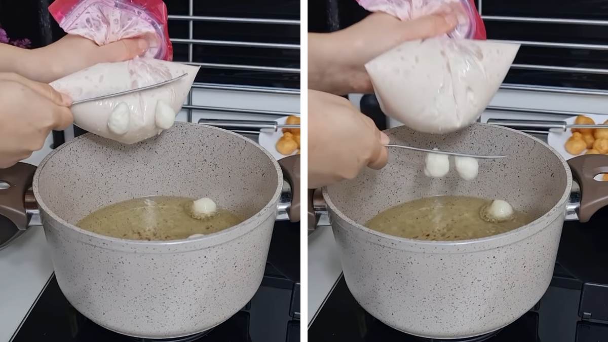 пончики из пакета