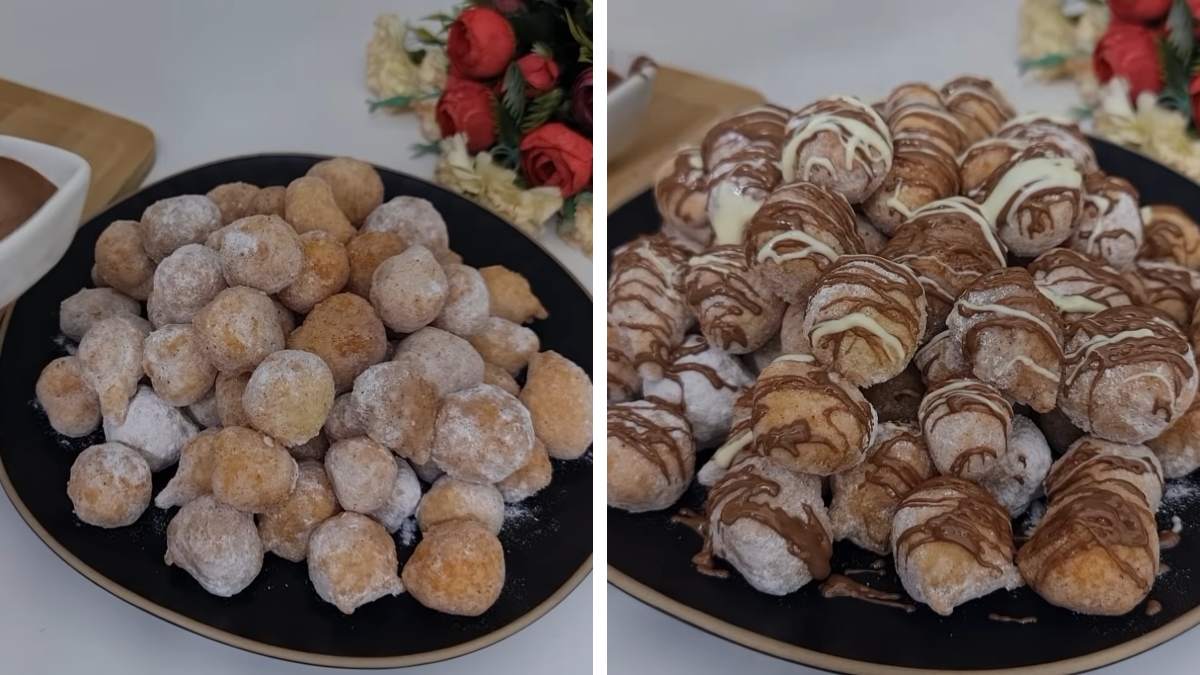 сладкие пончики