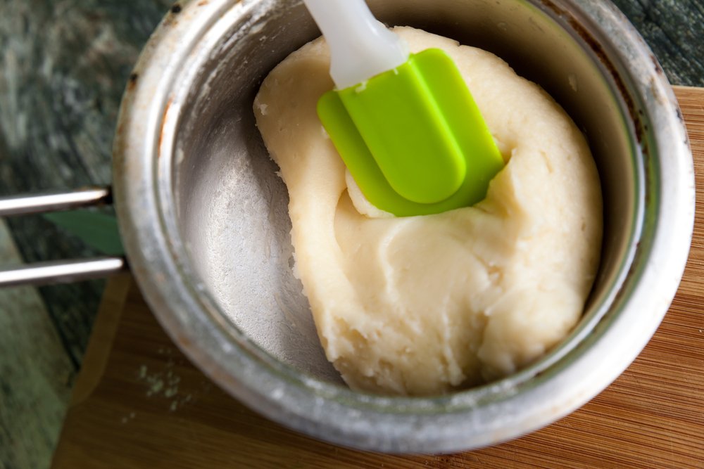 эклеры на растительном масле и воде