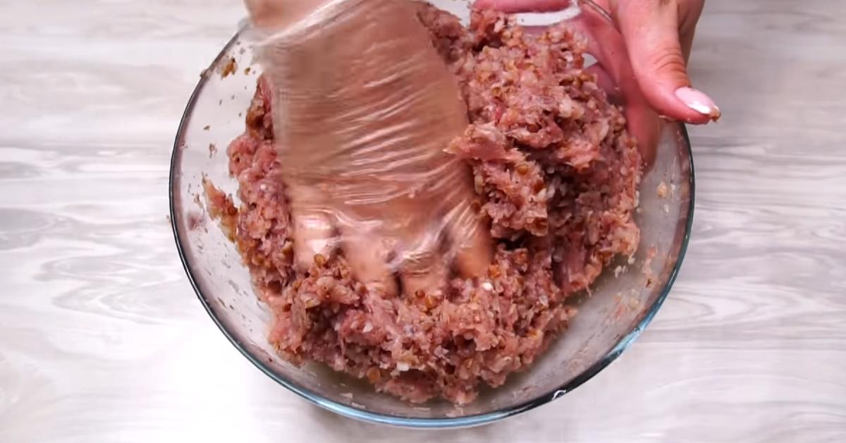 фарш с гречкой