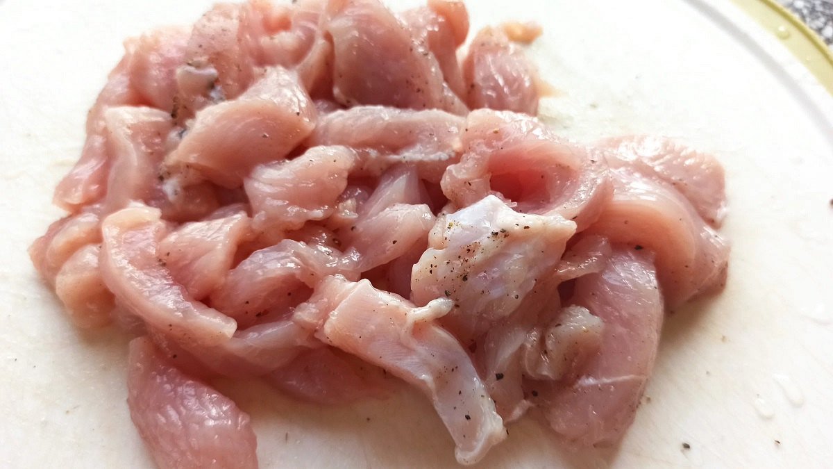 нарезанное филе