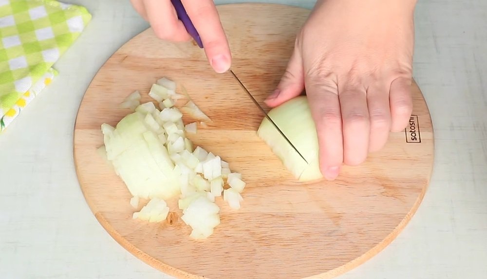 измельченный лук