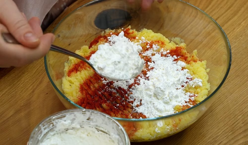 картофельные треугольники в панировке рецепт