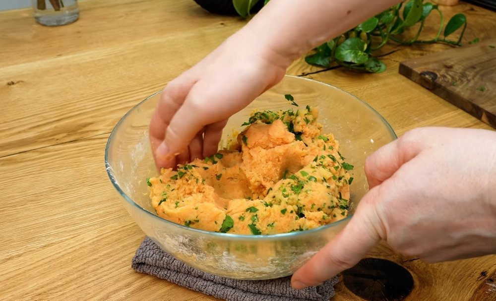 картофельные треугольники