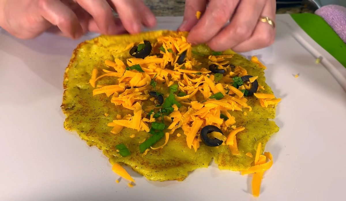 картофельный блин с начинкой