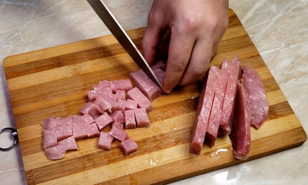 колбаска с мясом и картошкой рецепт