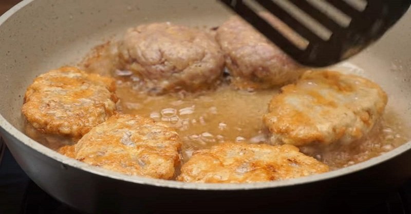 жарка котлет