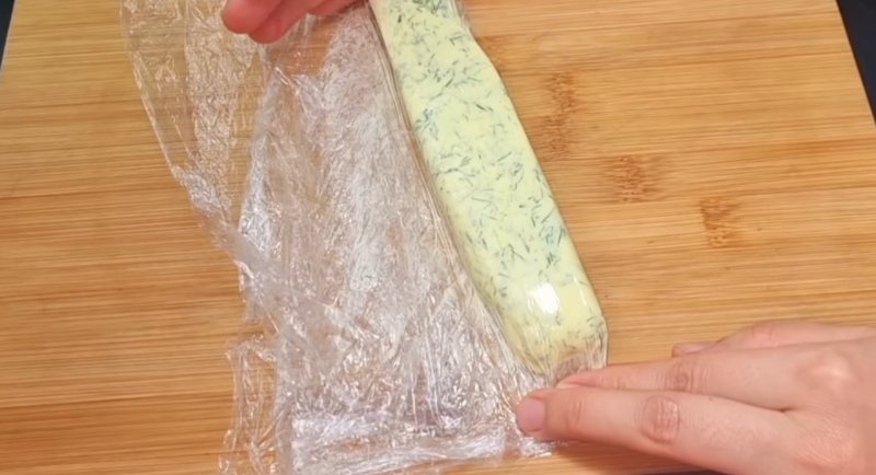 сливочное масло с укропом