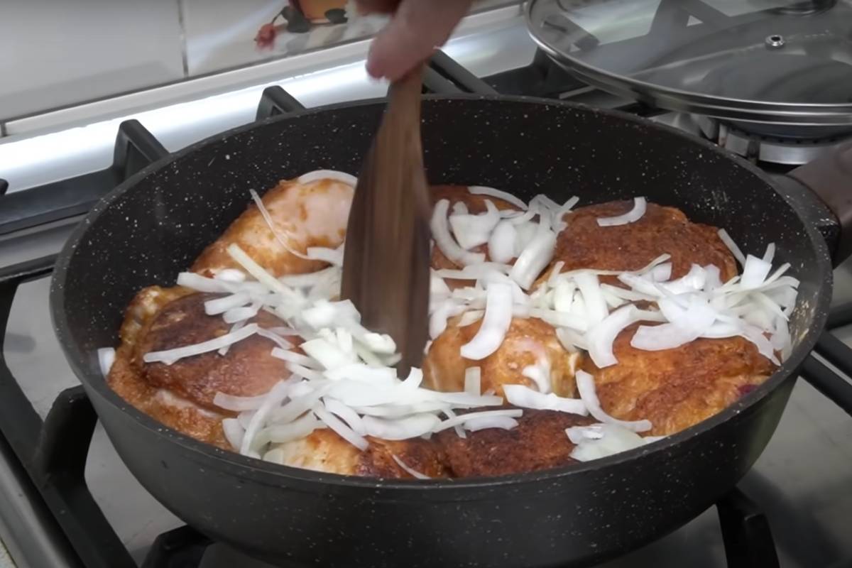 куриные ножки на сковороде