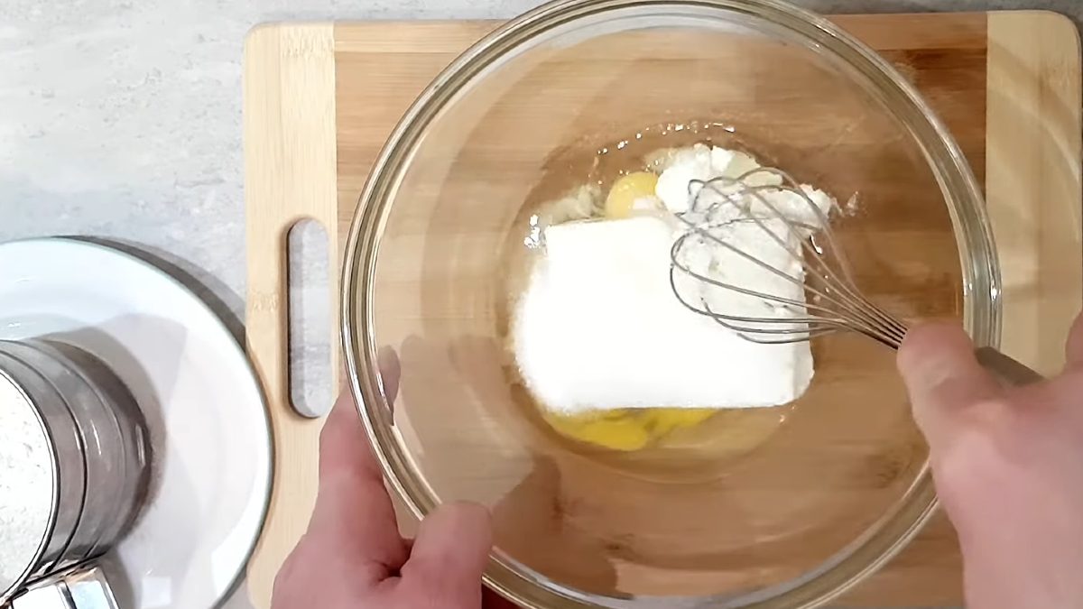 творог с яйцом