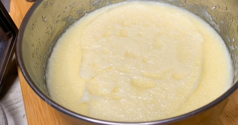 замешивание крема