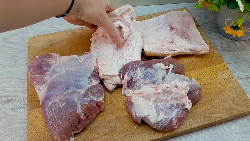 разделка мяса