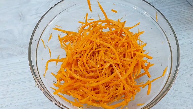 подготовка моркови