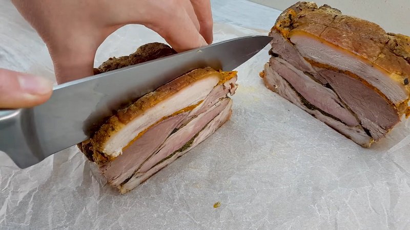 готовая грудинка