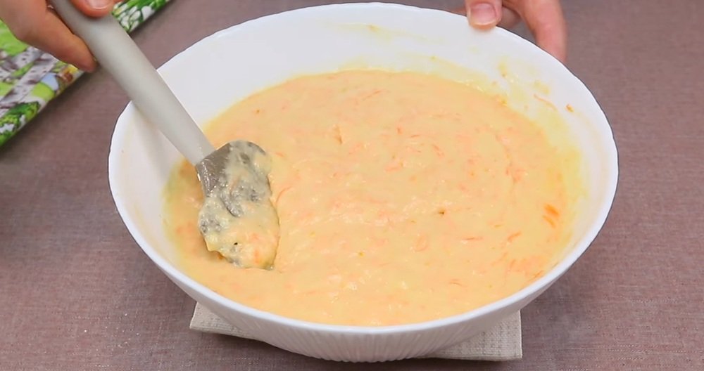 морковный кулич