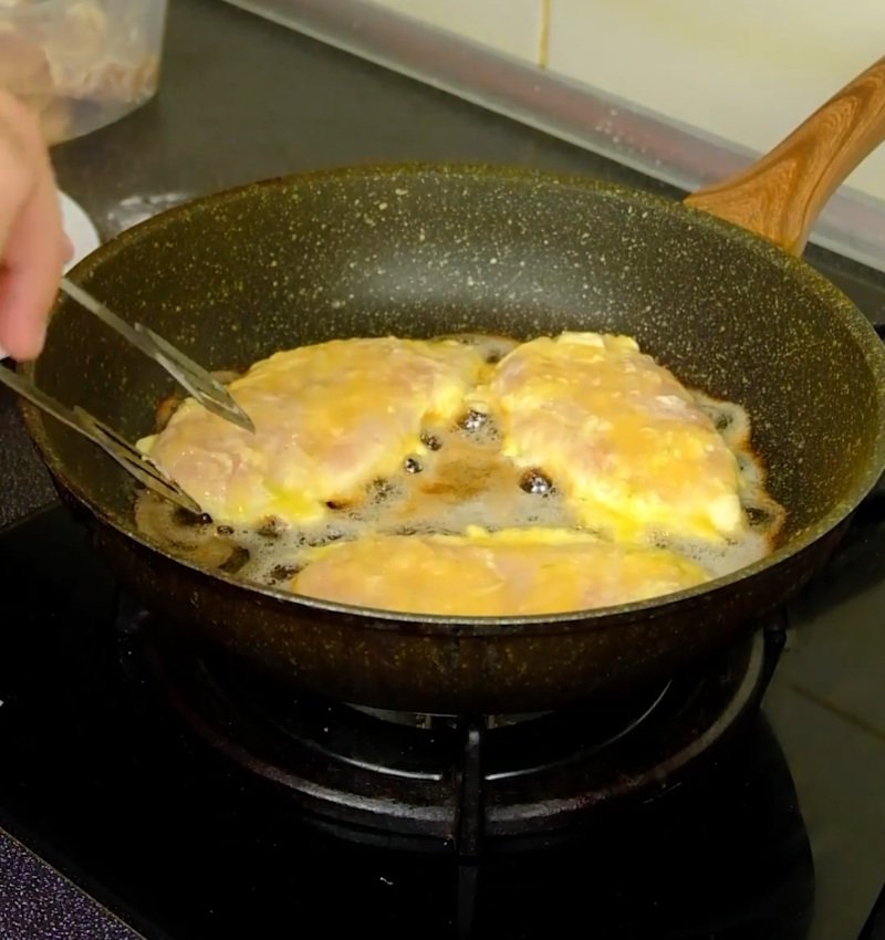 отбивные в луковом кляре