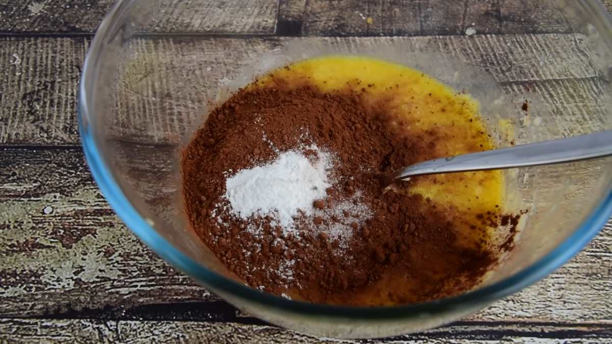 бананово-шоколадное пюре