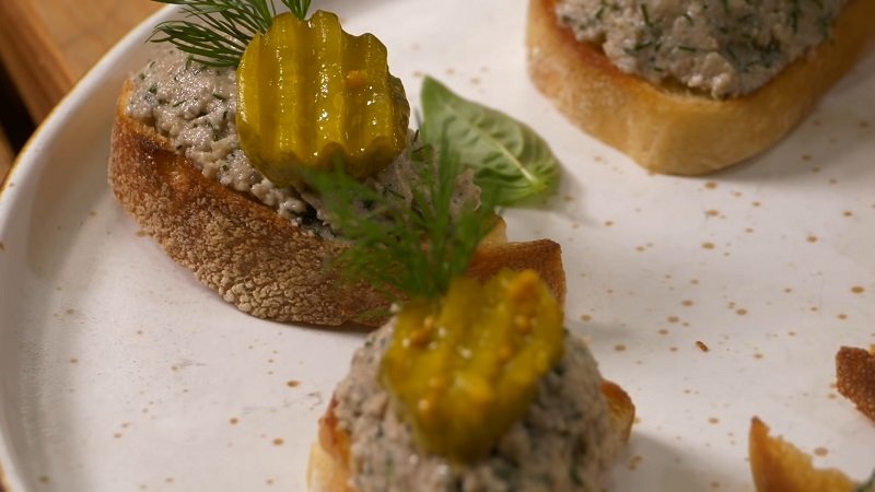 подача готового блюда