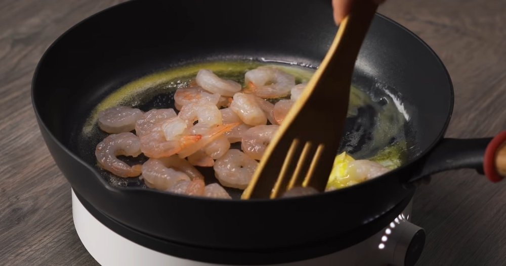 паста с креветками рецепт