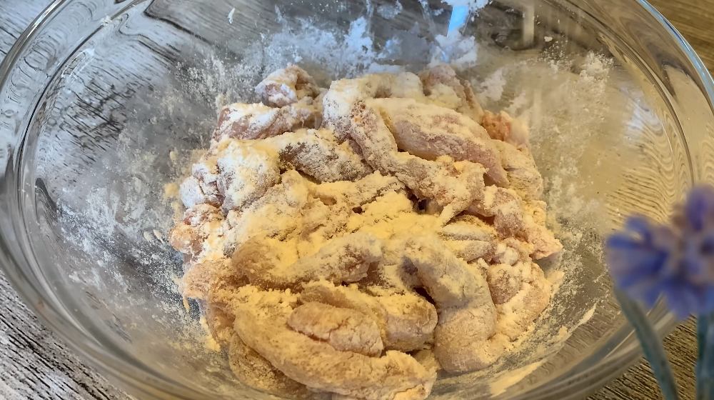 паста с курицей и томатным соусом