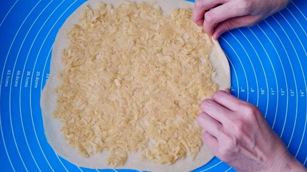 тесто с начинкой