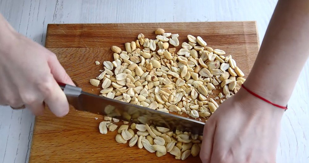 песочное печенье с арахисом