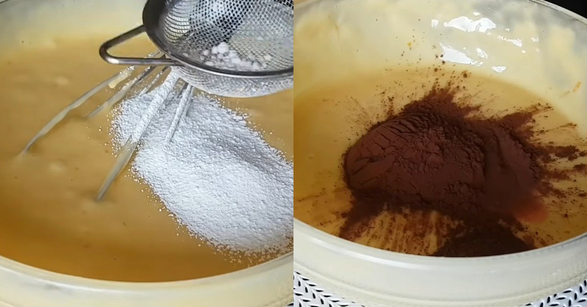 пирог зебра