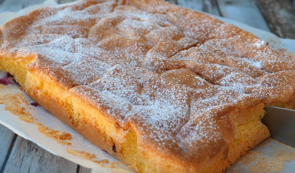 пирог с вишней